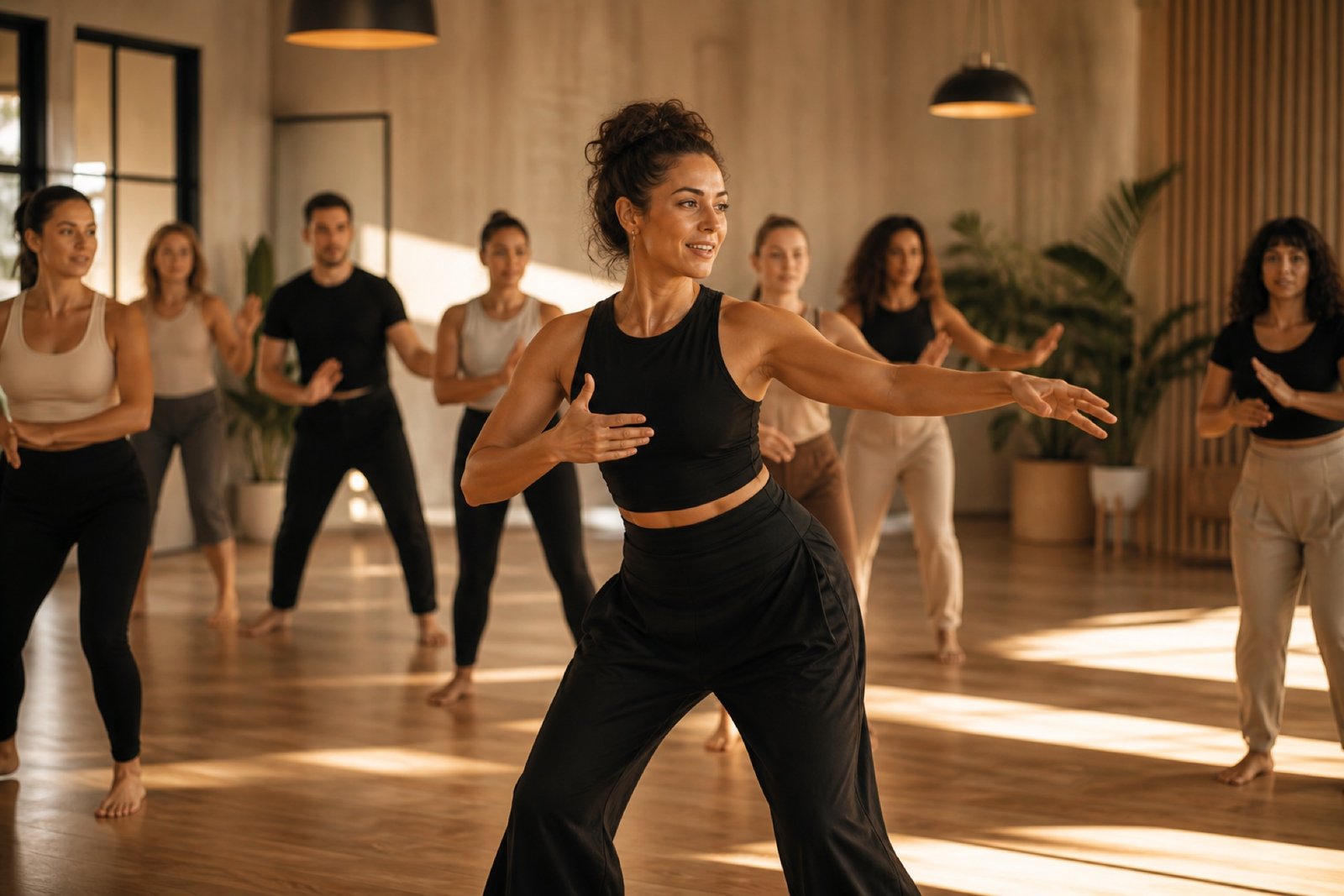 Studio class at Tio Academy